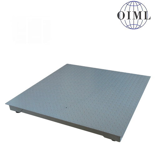 LESAK 4T1212L-MB, 300kg, 1200x1200mm, lak (Podlahová vážní plošina v lakovaném provedení bez vážního indikátoru)