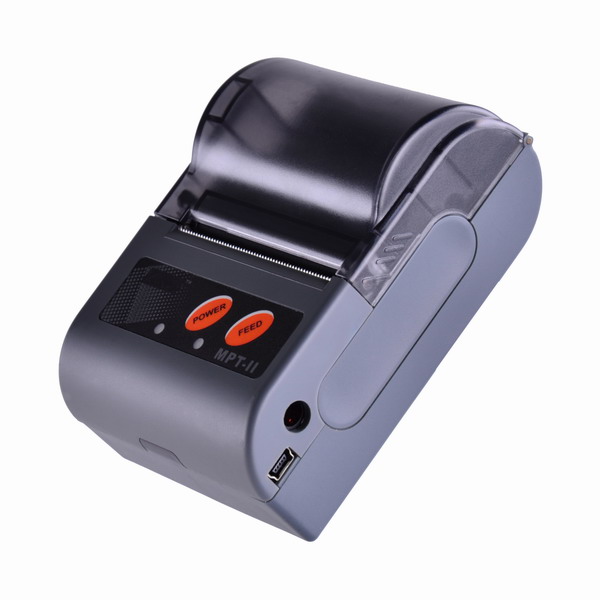 LESAK MPT2, mobilní bateriová pokladní tiskárna (Mobilní pokladní termotiskárna účtenek s komunikací Bluetooth, USB a RS232)