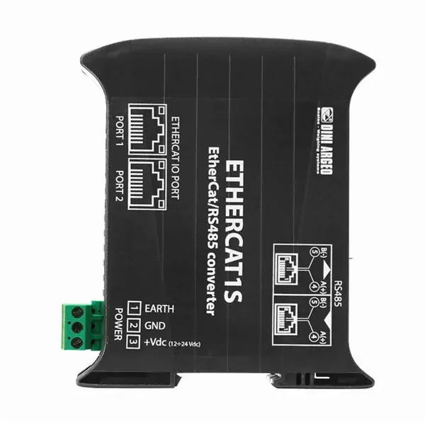 DINI ARGEO - ETHERCAT1S, indikátor hmotnosti, rozhraní ETHERCAT (Indikátor hmotnosti DINI ARGEO pro průmyslové aplikace, DIN lištu, rozhraní ETHERCAT)