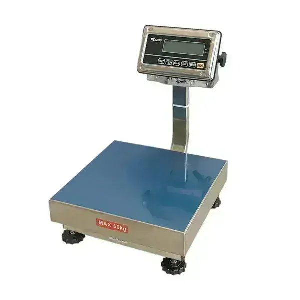 LESAK 1T3030NNRWS, 6kg/2g, 300x300mm, nerez (Můstková nerezová voděodolná váha s nerezovým vážním indikátorem RWS)