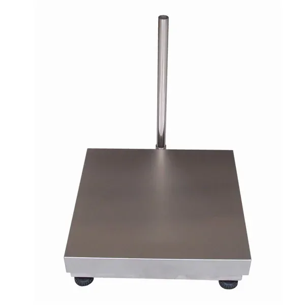 LESAK 1T8080LN, 600kg, 800x800mm, l/n (Vážní můstek v lakovaném provedení s nerezovým plechem bez vážního indikátoru)