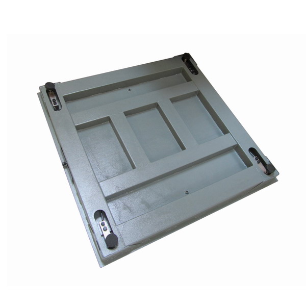 LESAK 4T1520L-MB-DFWL, 3000kg/1kg, 1500x2000mm, lak (Podlahová váha v lakovaném provedení s vážním indikátorem)