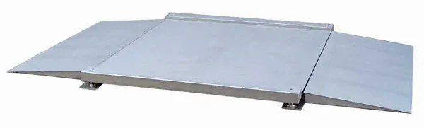 LESAK 4TU1010L, do 1500kg, 1000x1000mm, lak (Lakovaná nájezdová váha se sníženou vážní plochou bez indikátoru)