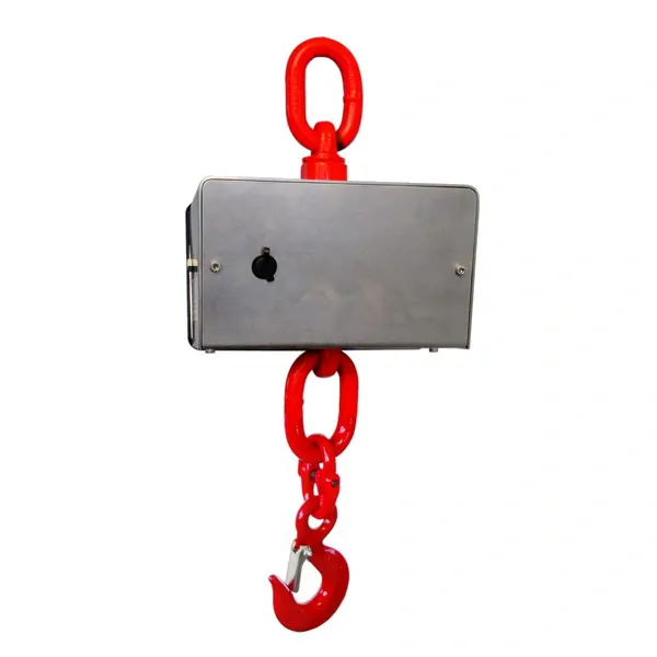 LESAK J1-RWS, 60kg/20g, nerez (Závěsná/jeřábová váha pro obchodní vážení s LCD displejem v nerezu)