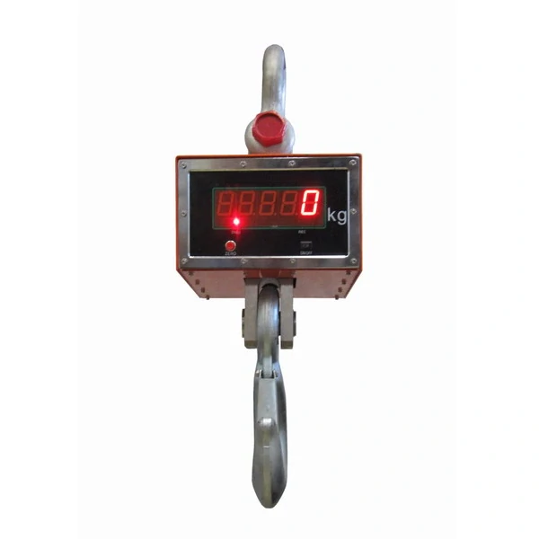 LESAK JEV, 30t/10kg (Závěsná/jeřábová váha s dálkovým ovládáním a svítícím LED displejem)
