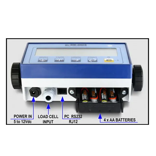 DINI ARGEO DFWL, IP-54, plast, LCD (Vážní indikátor certifikovaný dle normy EN45501/2015 pro obchodní vážení)