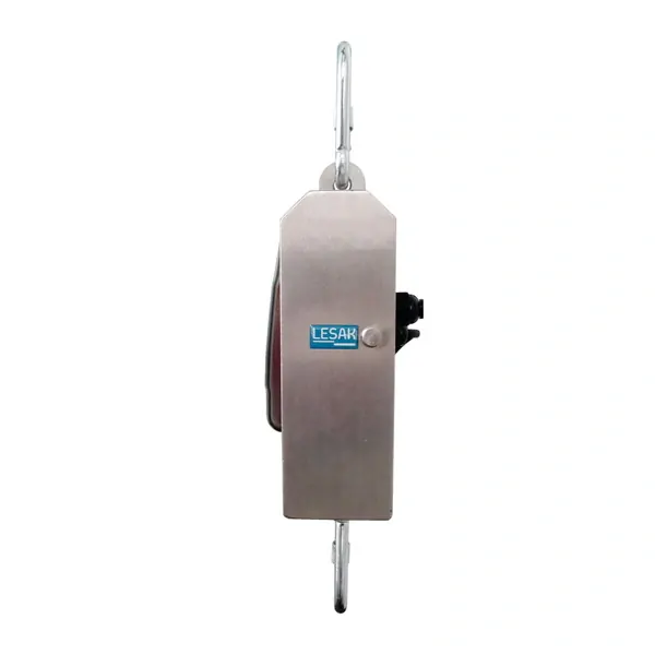 LESAK J1-RWS-IP, 30kg/10g, nerez (Závěsná/jeřábová voděodolná váha pro obchodní vážení s LCD displejem v nerezu)