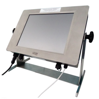 LESAK POSINOX 17, voděodolný, nerez, LCD (Průmyslový počítač s dotykovým monitorem 17", odolný proti vniknutí vody)
