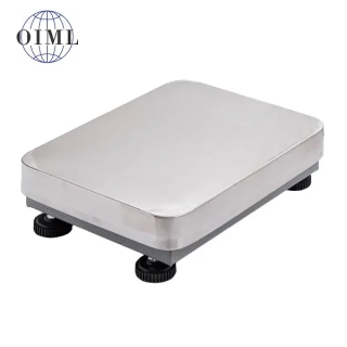 LESAK 1T3545LN, 150kg, 350x450mm, l/n (Vážní můstek v lakovaném provedení s nerezovým plechem bez vážního indikátoru)